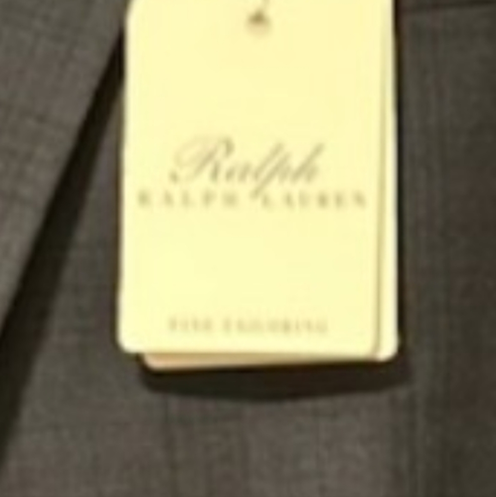 Ralph Lauren Suit Slim Fit ENTIRE SUIT 40 L (Jacket) W33 (Pants) NWT - Picture 5 of 8